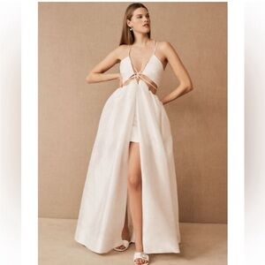 Helen O'Connor Super Nova Modern Strappy Cutouts Voluminous sz 4